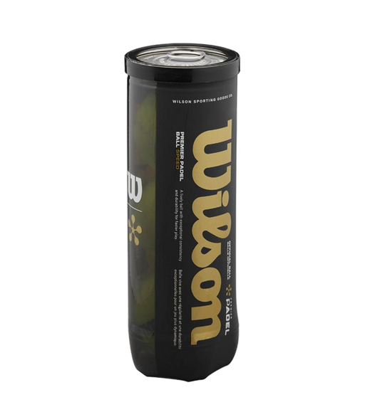 Wilson Premier Speed Gold Padel Balls – 3 Ball Can – catalogue photo 1