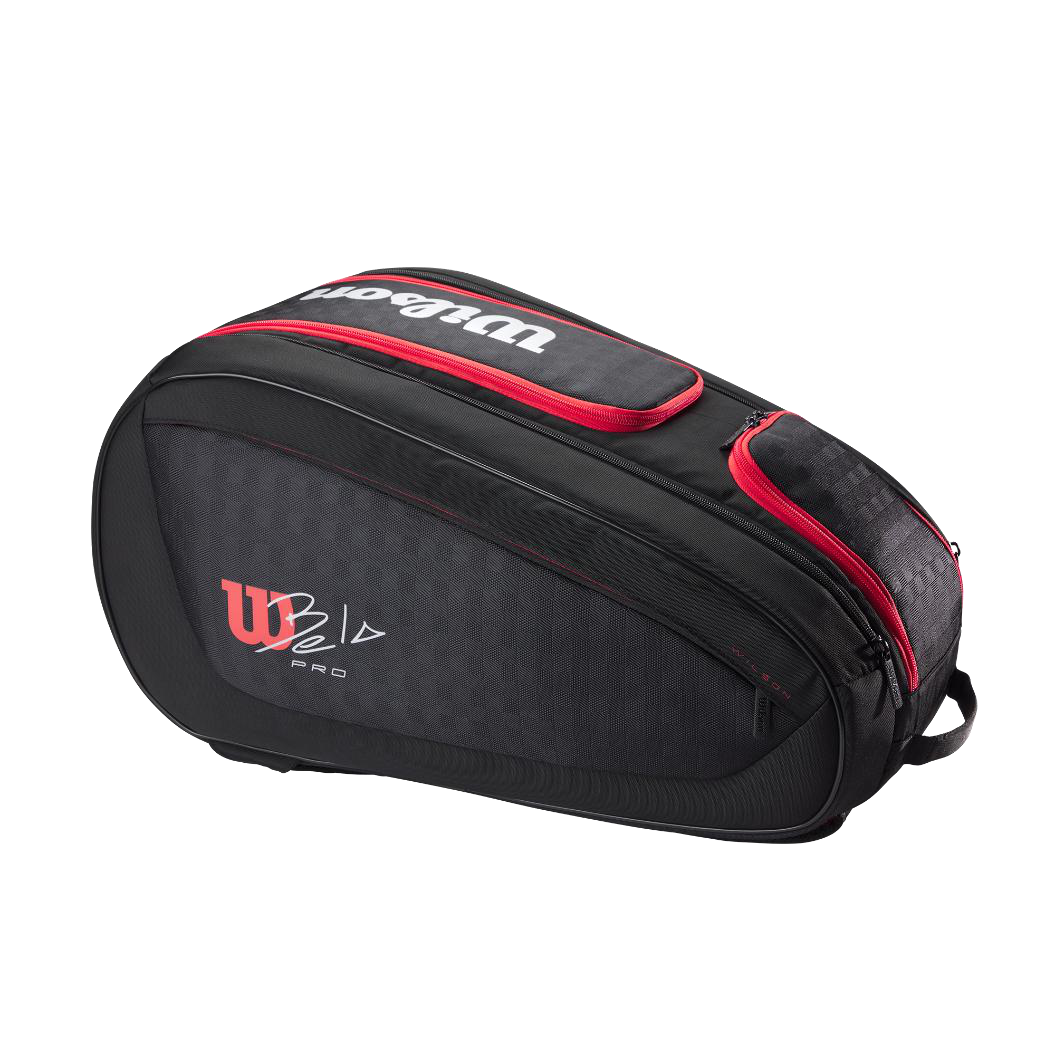 Wilson Bela V3 Tour Padel Bag – Black/Red – catalogue photo 1