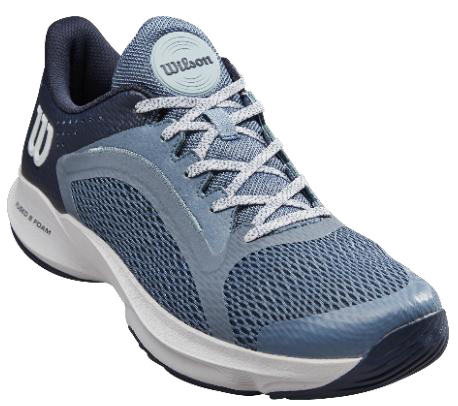 Wilson Hurakn 2.0 Ladies’ Padel Shoes – China Blue/White/Navy Blazer – catalogue photo 1