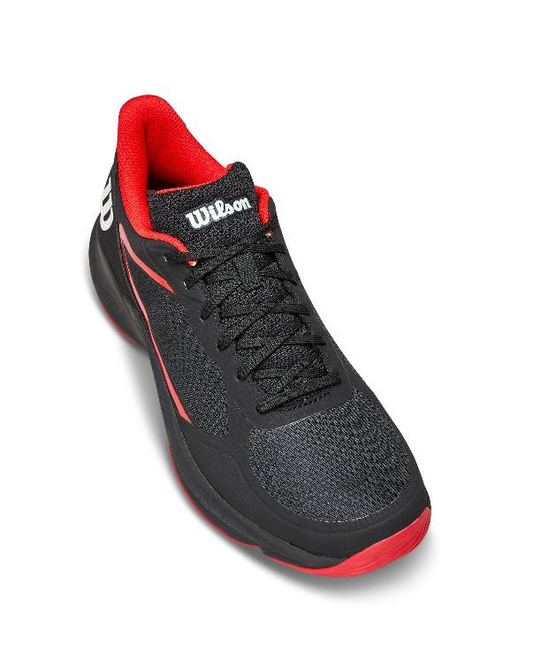 Wilson Hurakn Lite Men’s Padel Shoes – Black/Red/White – catalogue photo 1