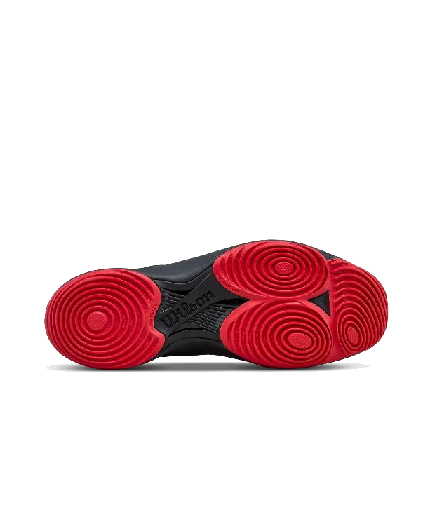 Wilson Hurakn Lite Men’s Padel Shoes – Black/Red/White – catalogue photo 2