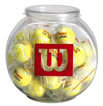 Wilson US Open Mini Ball Keyrings – Box of 24 – catalogue photo 1